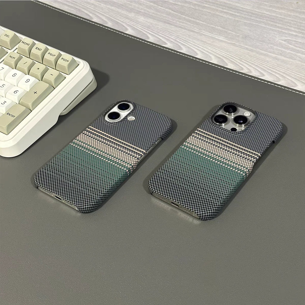 Frameless Carbon Fiber Starry Sky For Magsafe Magnetic Case For iPhone 17 Air 16 15 14 13 12 Pro Max Plus Wireless Charge Cover