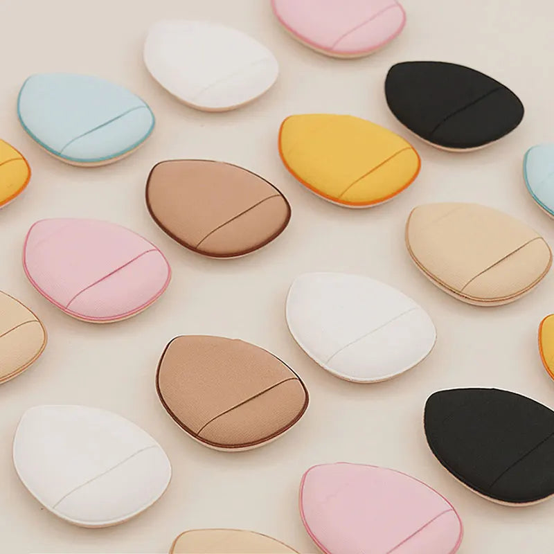 3/10pcs Mini Size Professional Cosmetic Cushion Puff  Concealer Foundation Detail Puff Finger Puff Set Makeup Sponge Beauty Tool