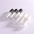 1Pc Plastic Lip Gloss Tube Small Lipstick Tube Leakproof Inner Sample Cosmetic Container Circular Transparent Simple Lipstick