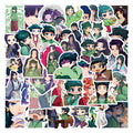 60Pcs Maomao Apothecary Diaries Stickers Jinshi  DIY Stickers Scrapbooking Phone Luggage Skateboard Vinyl  Waterproof  Decals