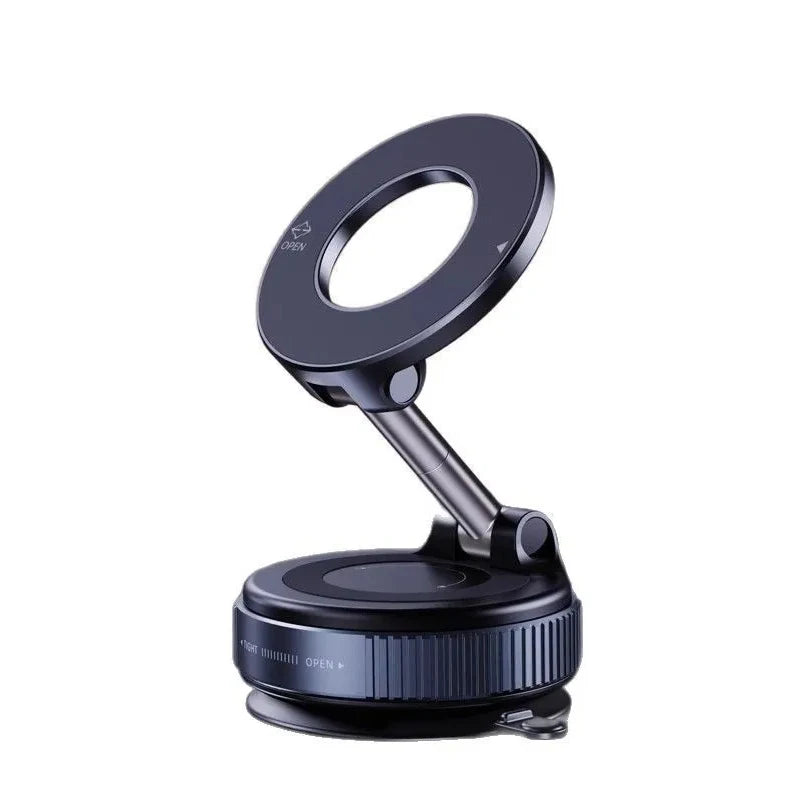Car phone holder 2025 new vacuum adsorption magnetic suction car navigation dedicated suction cup car support