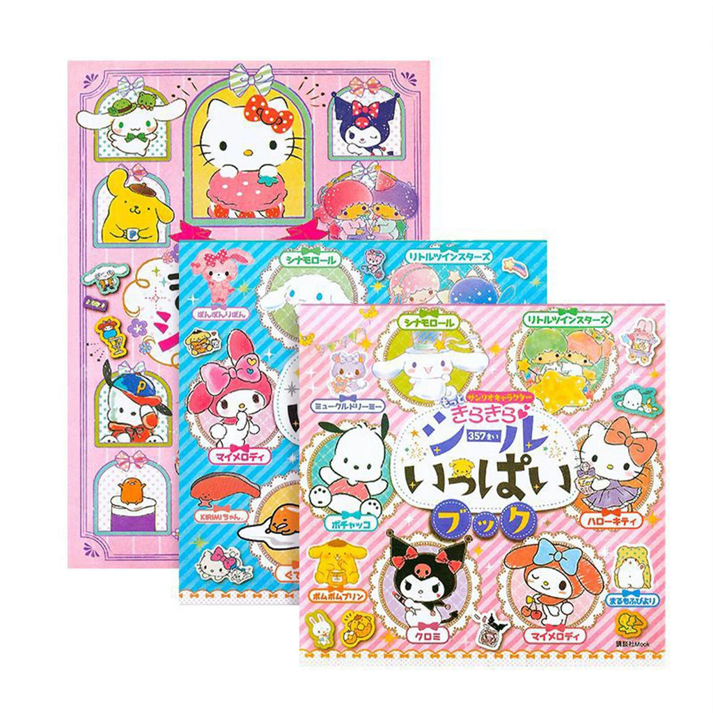24pcs/set Sanrio Series Cute Stickers Book DIY Kawaii Cartoon Anime Stickers for Laptop Skateboard Bike Guitar Laggage Bicycle