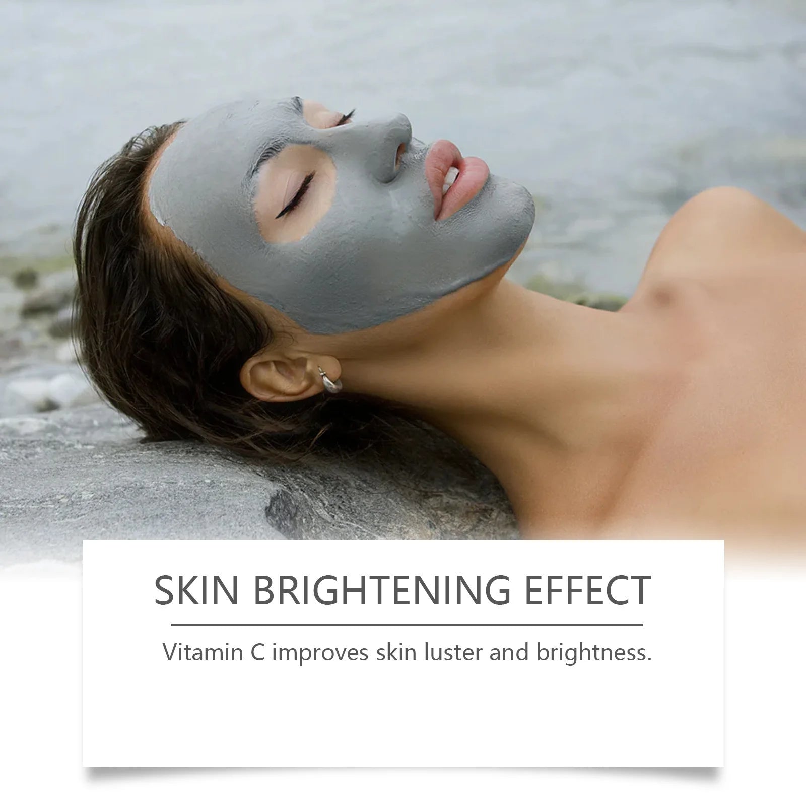 Deep Cleansing Face Mask Dead Sea Mud Brightening Facial Hydrating Oil Control Soothing Skin Repair Acne Blackhead Remover Mask