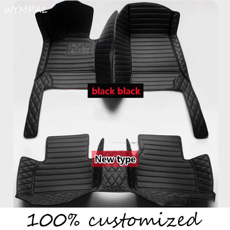 Car Floor Mats For Chevrolet Cavalier Onix Prisma 2023 2022 2021 2020 Waterproof Carpets Custom Auto Accessories Interior Parts