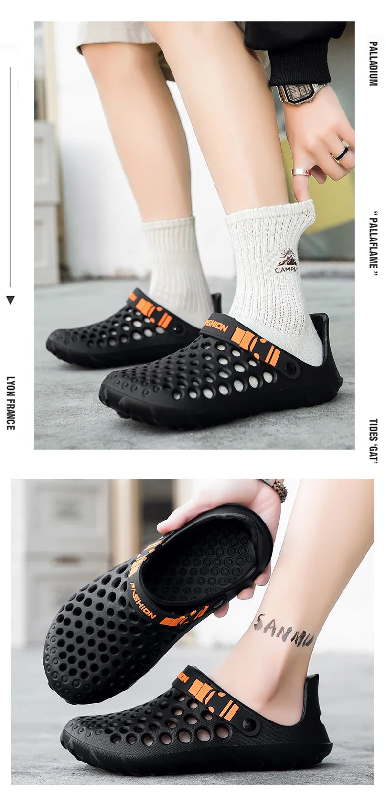 Mens Summer Sandals Comfortable Soft Slippers Breathable Lightweight Outdoor Casual Shoes for Men