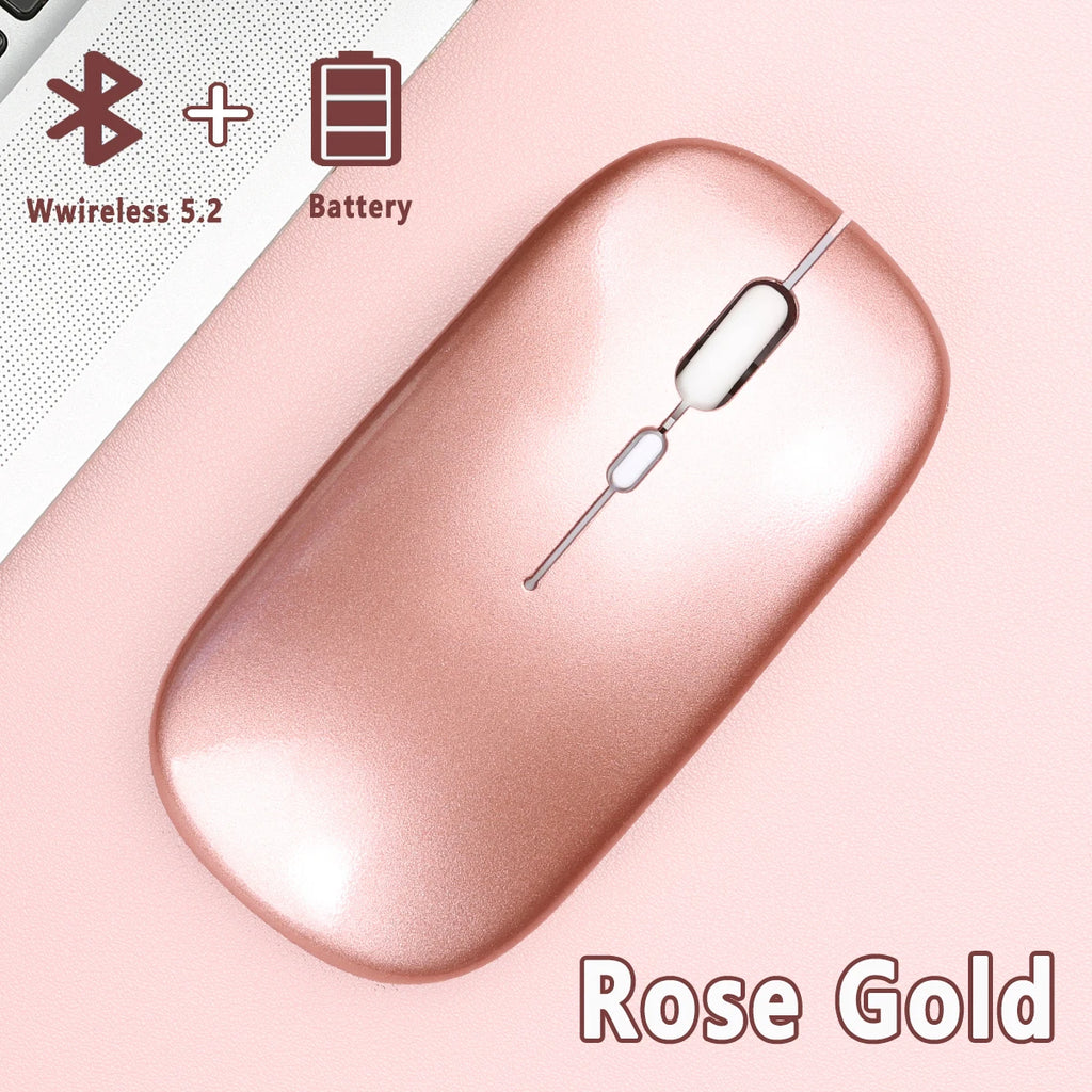 Wireless Bluetooth Mouse for Laptop Computer Bluetooth(BT 5.0) Battery Portable Mouse for Laptop MacBook Computer Tablet PC