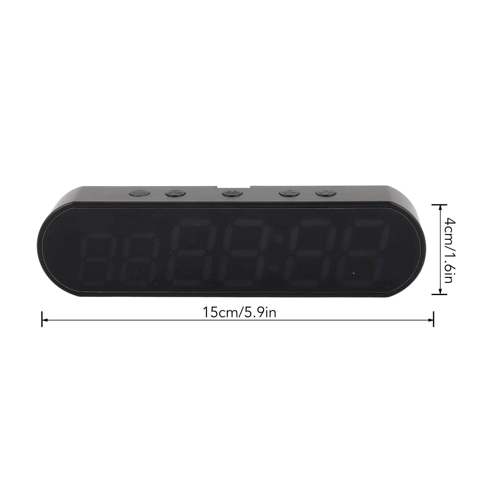 Portable Gym Timer Multifunctional 1000mAh USB Fitness Sports Interval Workout Timer Alarm Clock Fitness Interval Timer