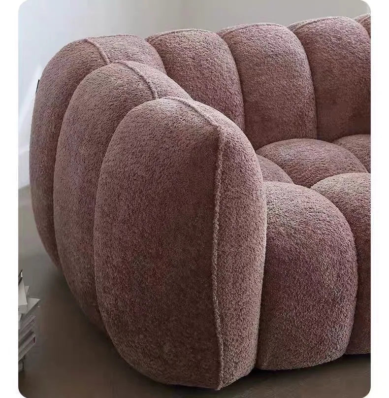 European Upholstered Living Room Sofas Trendy Beauty Comfy Cute Living Room Sofas Simple Aesthetic Canapé Salon Room Furniture