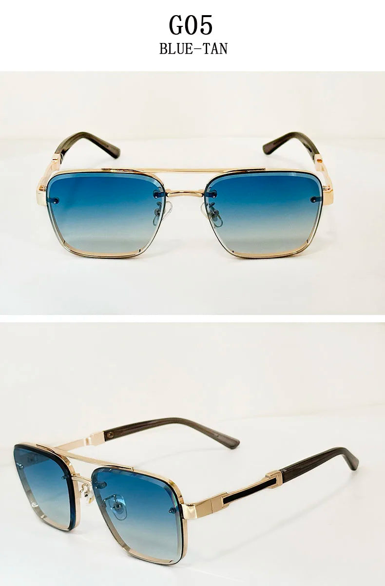 Designer Square Sunglasses For Men Oculos Vintage Trending Sunglasses Dropshipping Glasses Vacation Outdoor Lentes Gafas De Sol