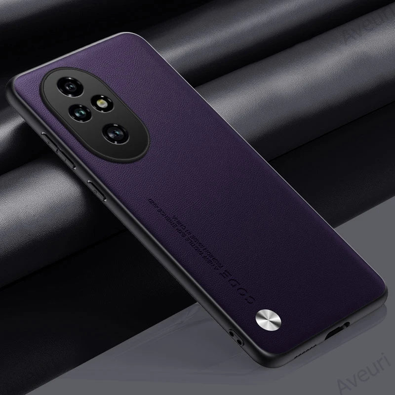 Luxury Leather Phone Case For Honor 200 Pro Protective Cover Matte Silicone Shockproof Case For Honor 200 Lite 5G Honor200 Pro