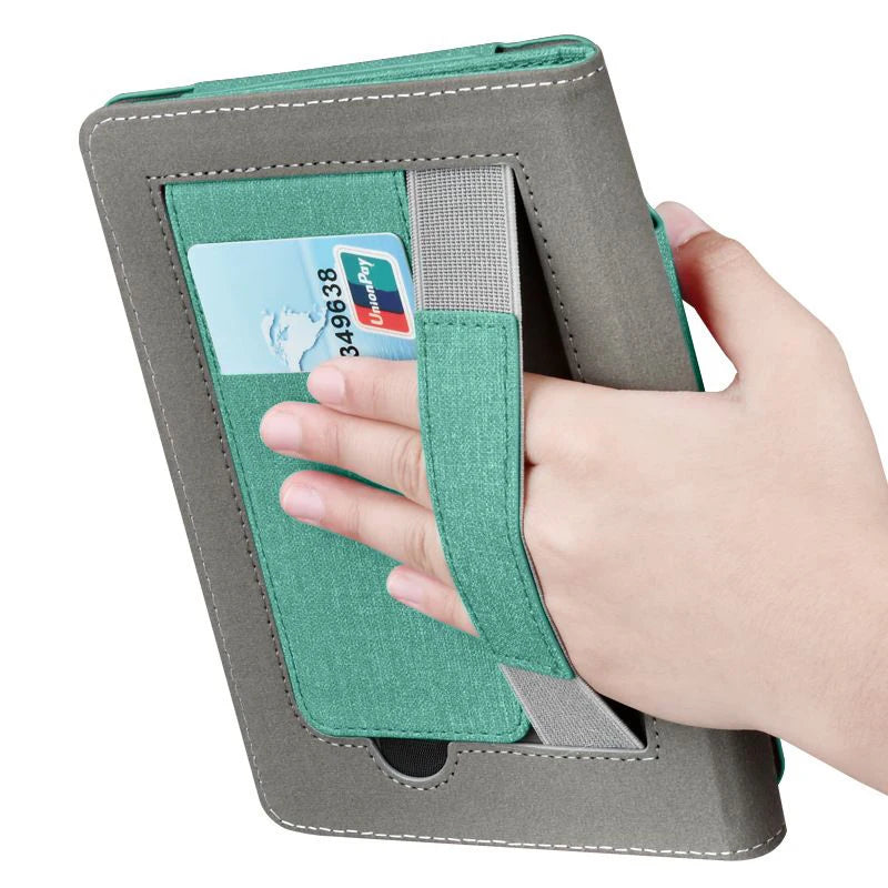 Leather Protective Case Cover for Kindle Paper White 5/6 M2L3EK/M2L4EK/SA568B 6.8"/7" Bracket Handheld Card Holder 11/12th