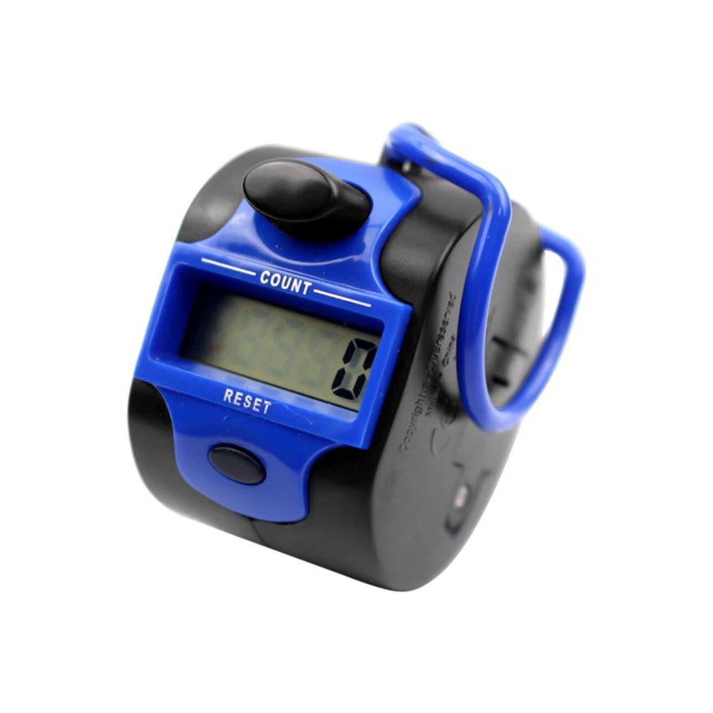Digital Counter With 5-Digit LCD Display For Accurate Counting In Sport Events And Public Places Handheld Manual Tally Counter