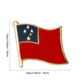 300+ Metal Flag Countries Flag Laple Pin Badge Pin For You Choose