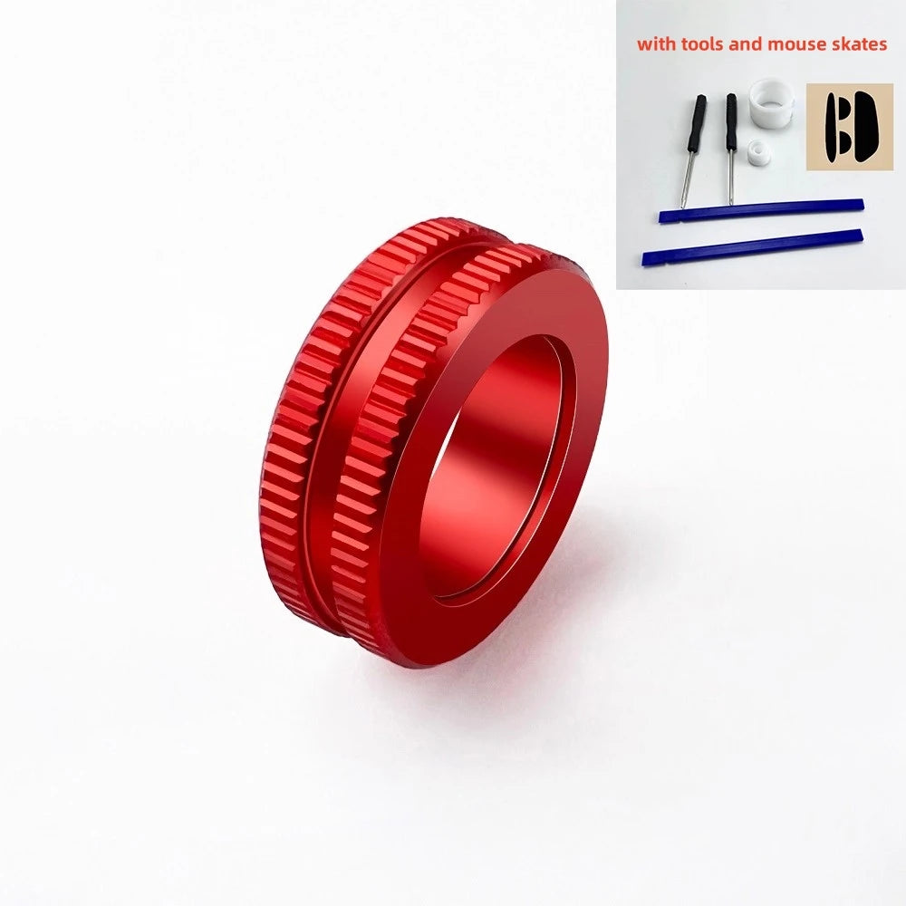 1 Piece Metal Mouse Scroll Wheel For Logitech MX Master 1 2 2s Replacement Magnesium Aluminum Alloy Mice Roller Accessory