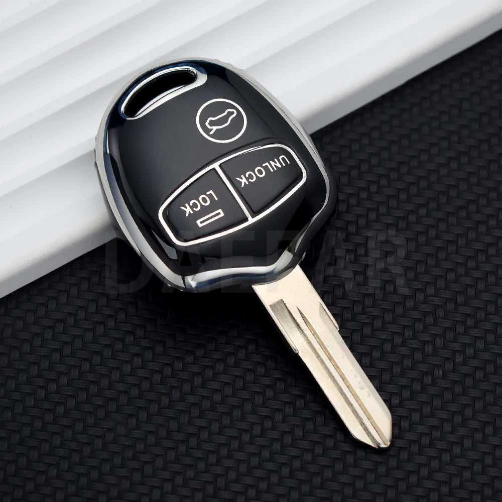 2/3 Button Key Case for Mitsubishi Lancer EX Evolution Grandis Outlander Triton Pajero ASX Car Remote Key Shell