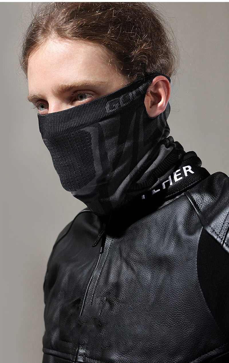 Motorcycle Mask Winter Half Face Mask Windproof Cycling Snowboard Ski Hiking Masks Sport Scarf Neck Gaiter Warm Bicycle Mask