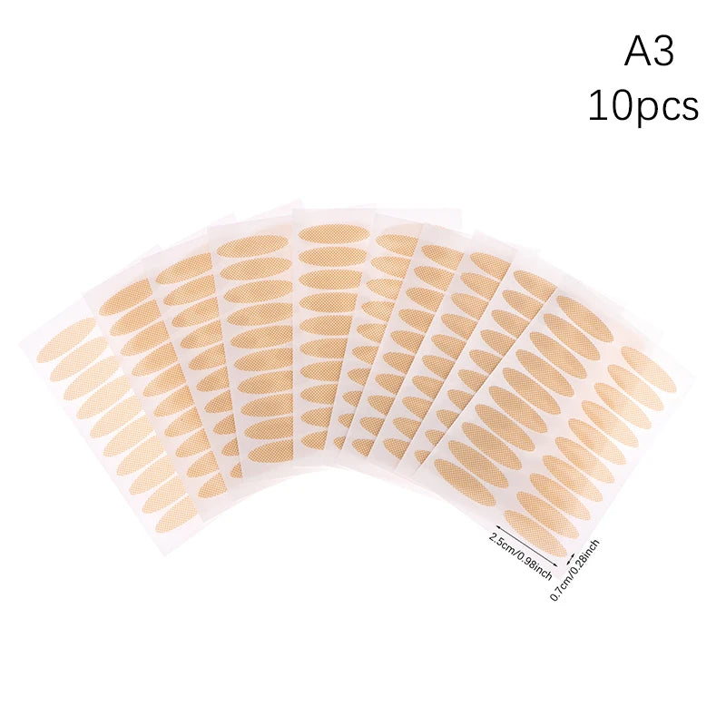 400Pcs Eyelid Tape Stickers Double eyelid tape Cosmetics Sticky Invisible Eye-Lifting Sticked Eyelid Lift Tape Beauty Tool