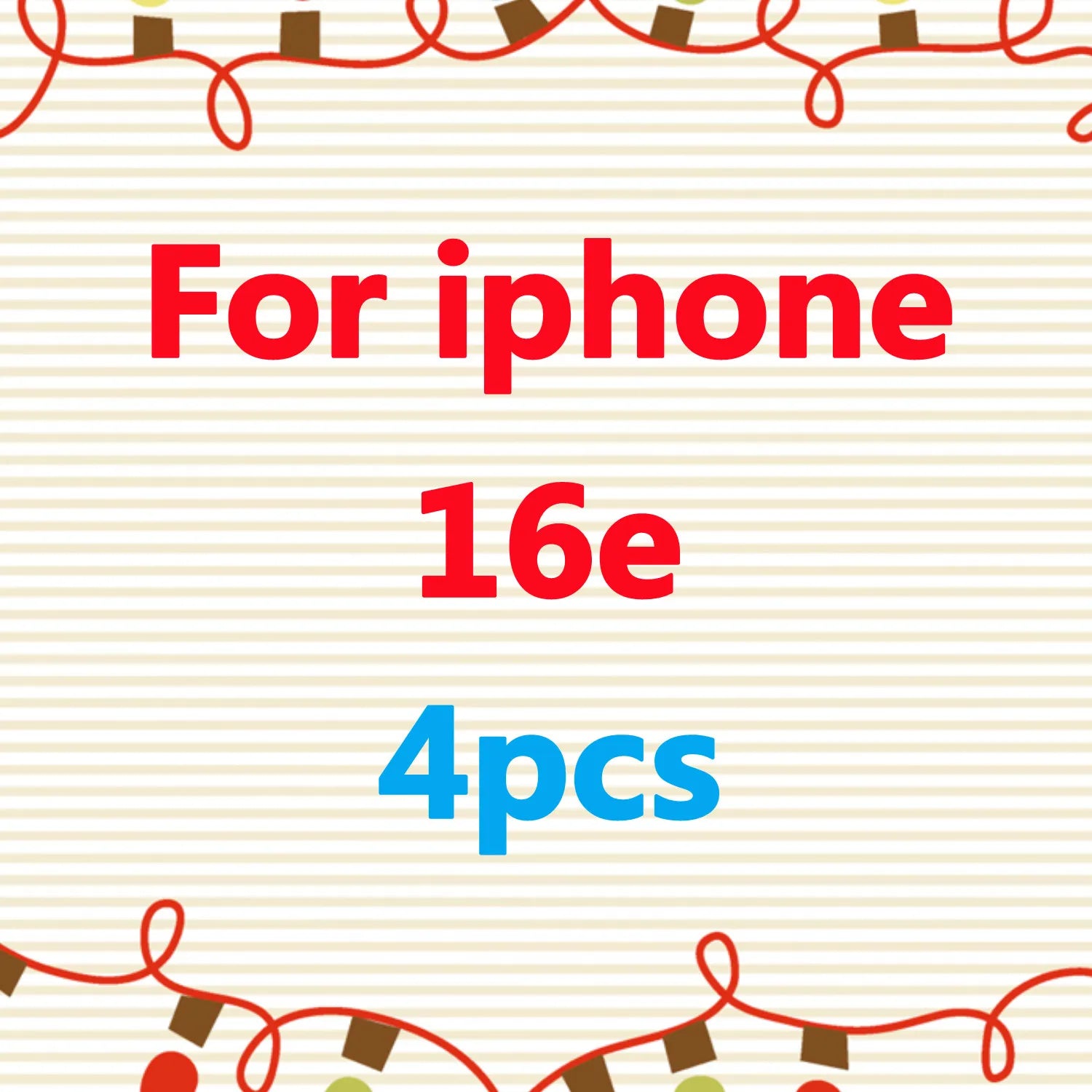 For iphone 16e tempered Glass protective film, scratch resistant and bubble free 6.1 inch 9H hardness glass Film