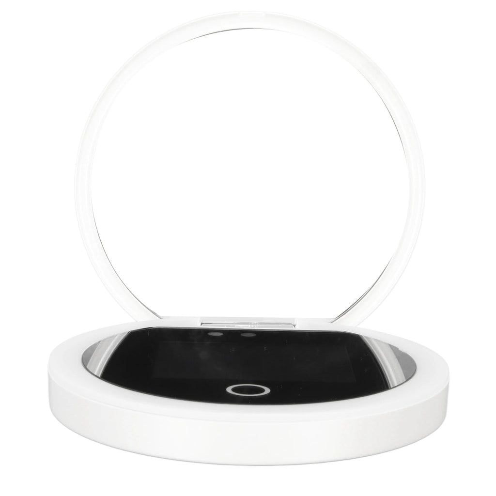 Sunscreen Mirror UV Camera UV Mirror Sunscreen Testing Camera with Light 2X Magnification Travel Makeup 3.5in  Size L