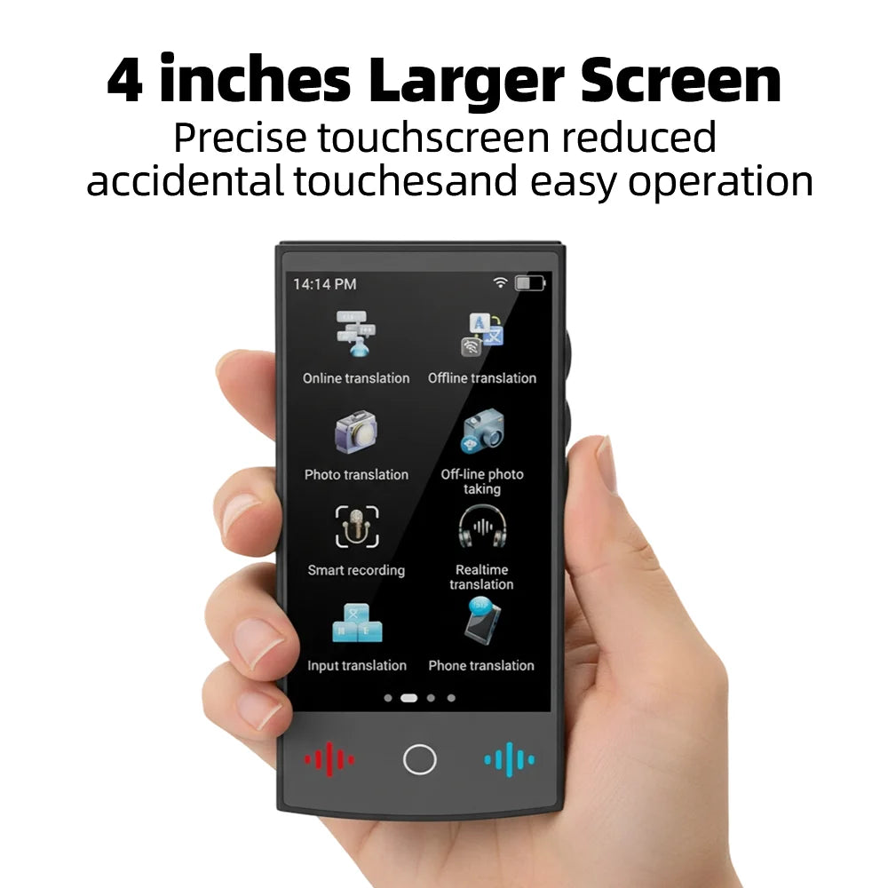 2026 New AI Travel Translator T26 ChatGPT 160 Languages Professional Business Voice Translation Real-time for Corporate Trip