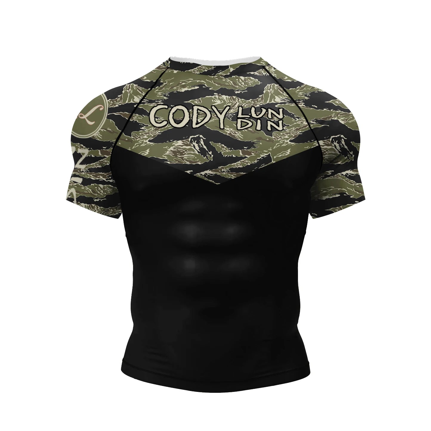 Cody LUNDIN 3D Print Sports Quick-dry Breathable Men T-shirt Brazilian Jiu-jitsu Fitness Boxing Parent-child Short Sleeve Summer