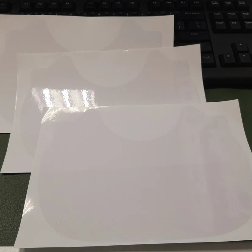 5-10pcs Protective Film For 6800 Mask Gas Respirator Window Screen Protector Sticker For 6800 Full Face Mask Accessories