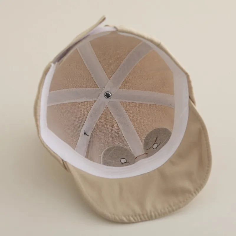 Baby Hat Spring Summer Sun Cap 48-50cm 6-24 Months Cute Duckbill Girls Boys Cap Toddler Infant Thin Sunscreen Baseball Kids Cap