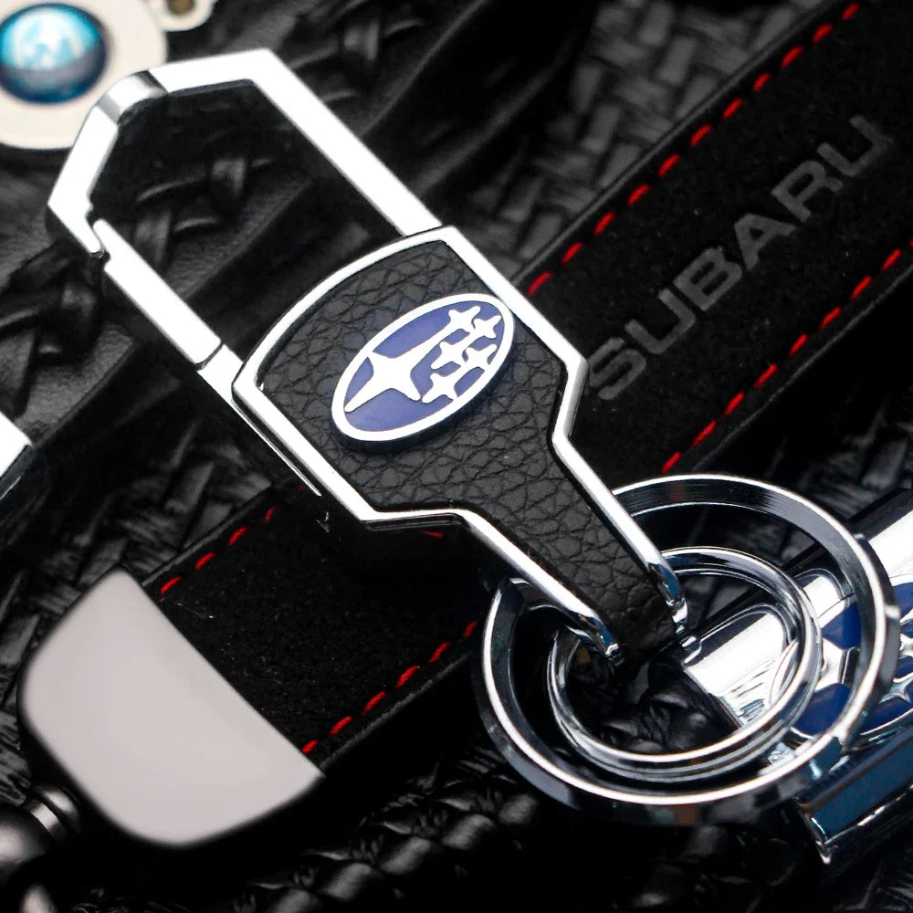 Car Styling Accessories Key Decoration Key Chain Metal Emblem Key Ring for Subaru WRX Impreza Impreza Forester Tribeca XV BRZ
