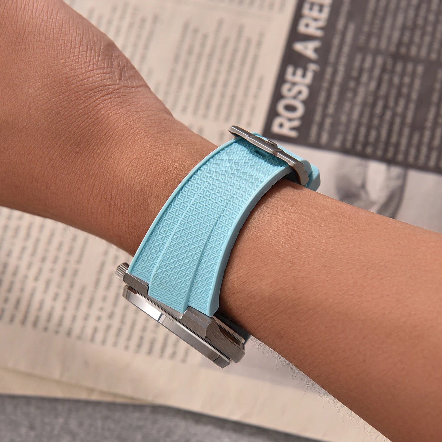 12mm Quick Release Silicone Strap For Tissot PRX T137.407/T137.410 Super Player 40mm Men Convex Rubber Durable Belts Watch Bands