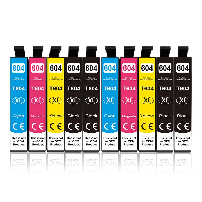 T604 Ink Cartridge FULL For Epson T 604XL T 604 XL Compatible XP 2200 2205 3200 3205 4200 WF 2910 2930 2950 Printer