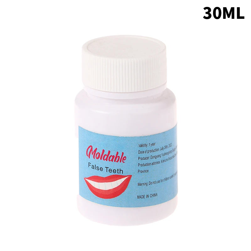 10-30ml Temporary Tooth Repair Kit Teeth And Gaps FalseTeeth Solid Glue Denture Adhesive Teeth Whitening Tooth Beauty Tool