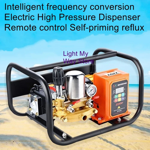 48-72V high-pressure triple-bar plunger pumps general-purpose dosing machine agricultural garden remote control dosing