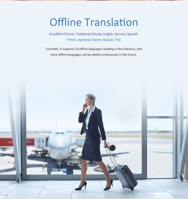 MSAI T11 Translator 138 Languages for Travel Real-time 17 Languages Offline Translation Photo 75 Languages 1500mAh 1+8GB