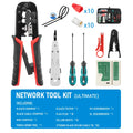 RJ45 Crimper RJ11 RJ45 Crimping Tool Ethernet Network LAN Cable Crimper Cutter Stripper Plier for 6P 8P RJ11 RJ12 RJ45 Connector