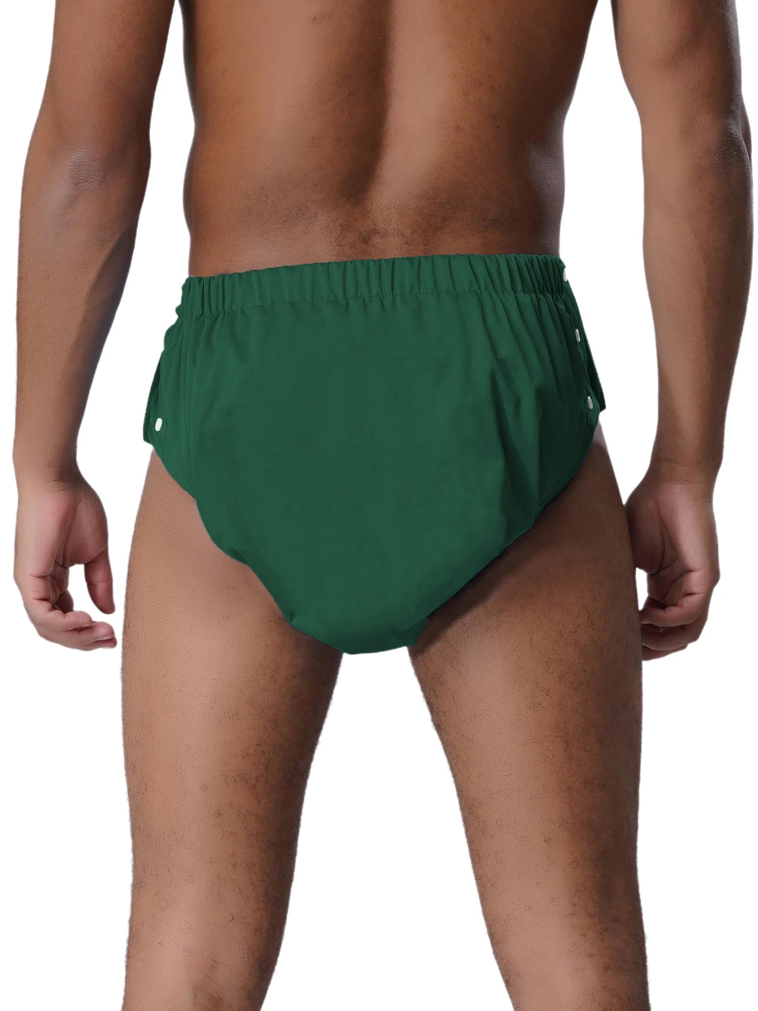 Adults Tear Away Diaper Cover Underwear  Adjustable Waist Leak-proof Reusable Adaptive Underwear for Elders Bedridden Patients