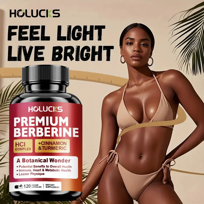 High-Potency Berberine Supplement, Support Insulin Sensitivity & Healthy Cholesterol, Hormonal Balance, Aids Healthy Metabolism