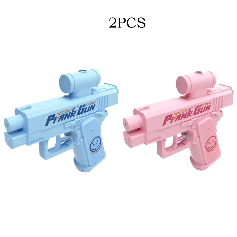Summer Water Gun Toy - Double-Sided Prank Spray Fun, Reverse Splash Joke for Outdoor Water Fight, Cool Pool Beach Game