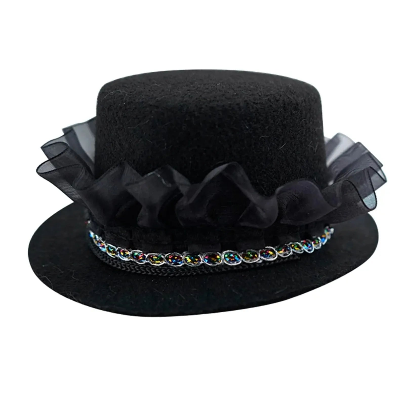 Festival Dog Hat Dogs Cat Wedding Party Gentleman Hats Caps For Puppy Kitten Headwear Pet Halloween Photo Prop Top Hat Accessory