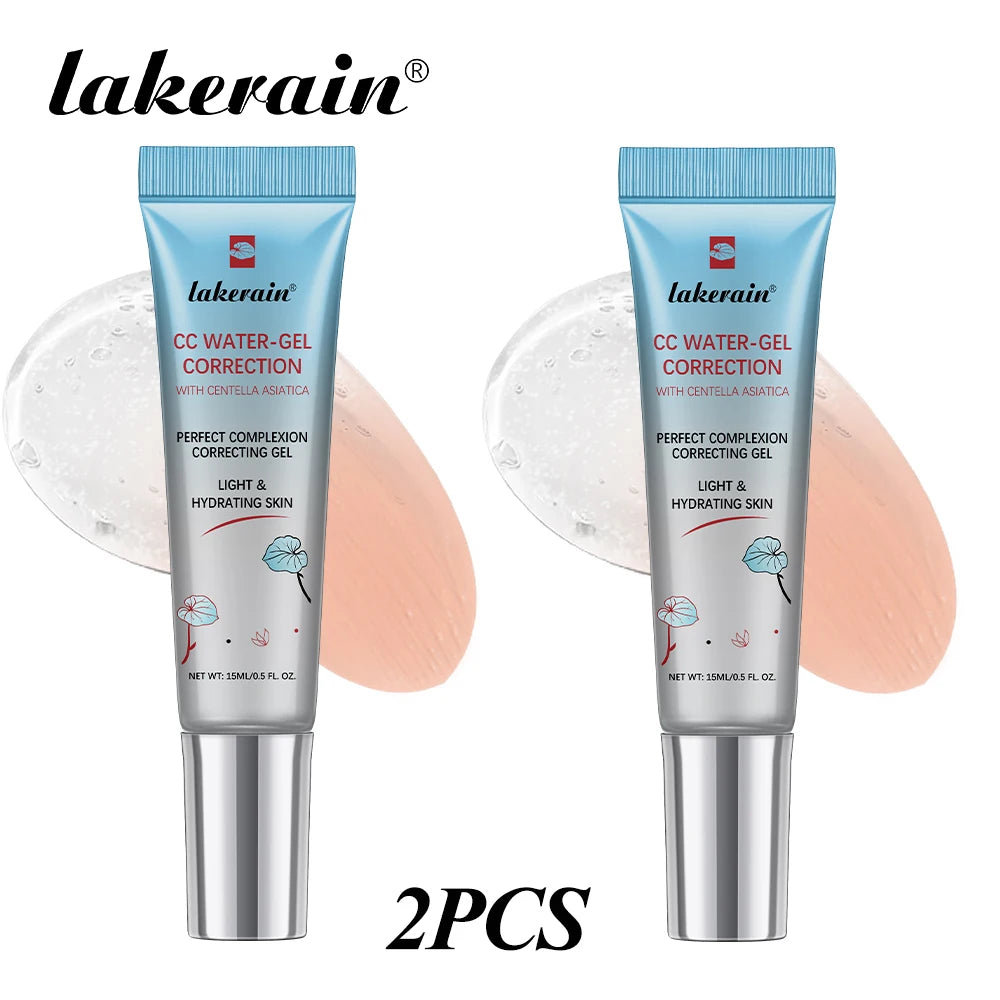 3Colors CC Cream Liquid-Based Full Coverage Cream Waterproof Long-Lasting Correct Redness Foundation erborian Korean Cosmetics