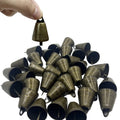 Festival Party - A pack of 20 antique bronze cast iron bells with loud and clear sound. Suitable for Christmas, Halloween, Easte
