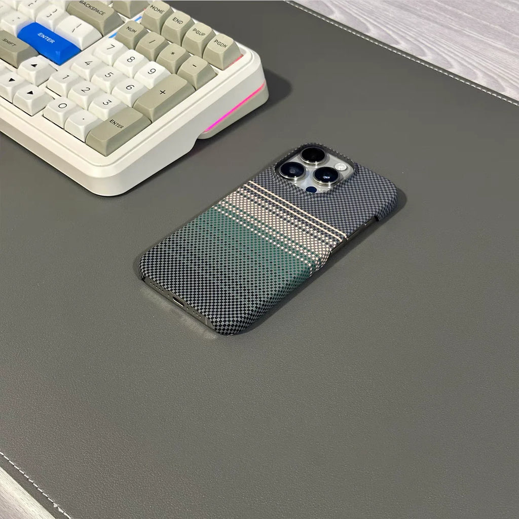 Frameless Carbon Fiber Starry Sky For Magsafe Magnetic Case For iPhone 17 Air 16 15 14 13 12 Pro Max Plus Wireless Charge Cover