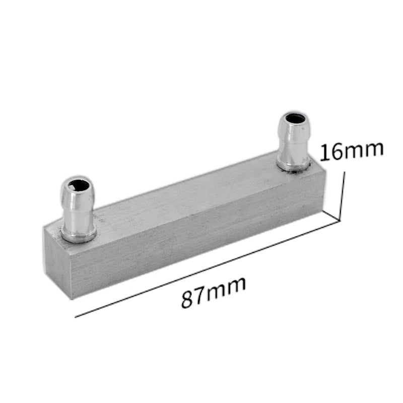 Aluminum PC Water Cooling Radiator For Liquid Cooler Processor Heat Sink 40 80 120 160 200 240 250mm