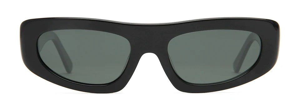 Designer Punk Pilot Sun Glasses For Men Polarized Acetate Sunglasses Female Men Brand Designer Outdoor Trendy Glasses UV400