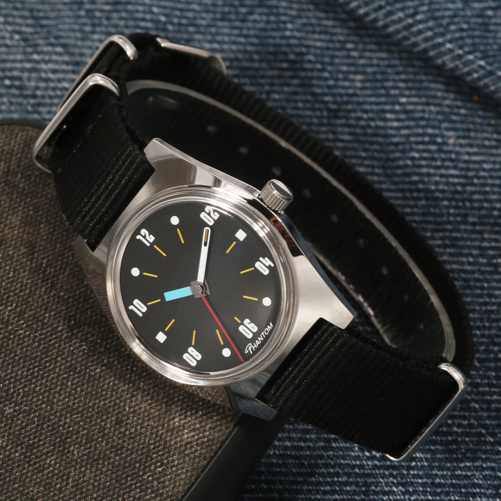 PHANTOM men’s Hand-Wind Mechanical Watch 7120 Waterproof Bauhaus Design Watch for Men wholesale