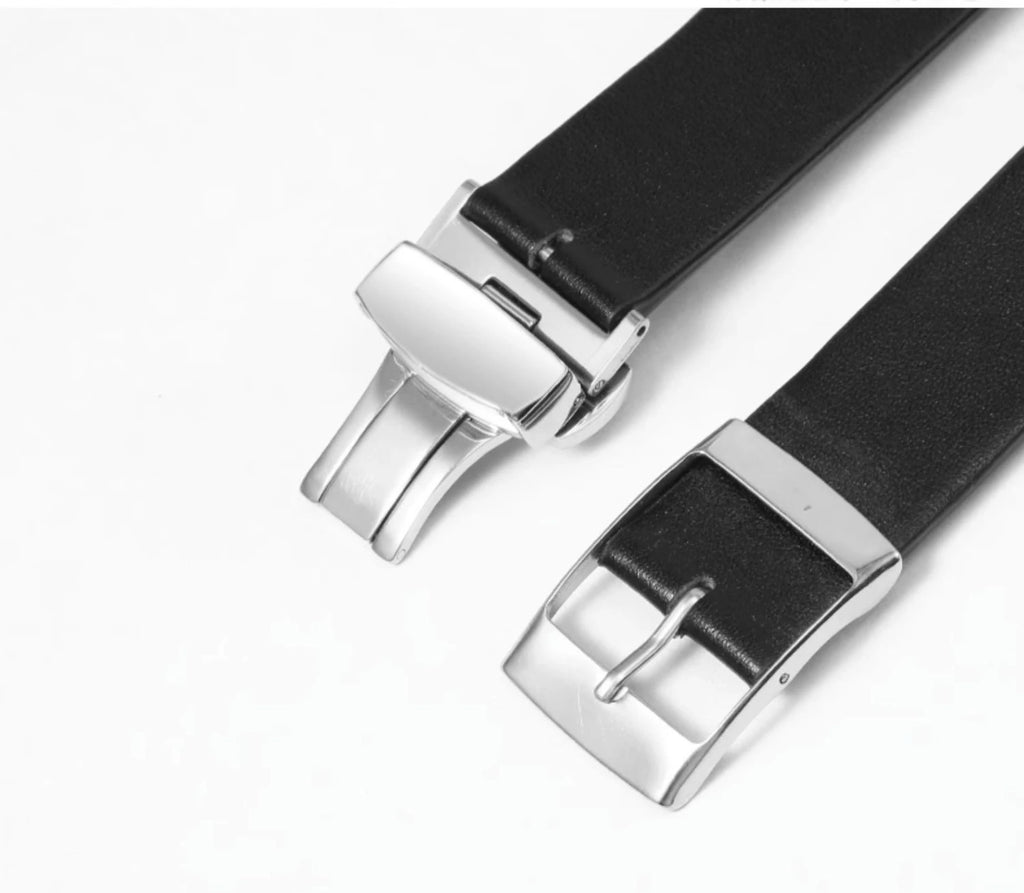For Swatch SYXS116 GB274/GN239/GB294/287 Ultra-thin Plain Cowhide Genuine Leather Watch Strap 17mm Bracelet Watchband with Tools
