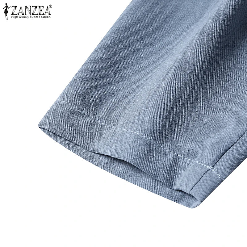 ZANZEA Autumn Women Elegant V Neck Bodycon Dress Ladies Party Club Dresses Fashion Work OL Vestidos 2024 Spring Women's Clothing
