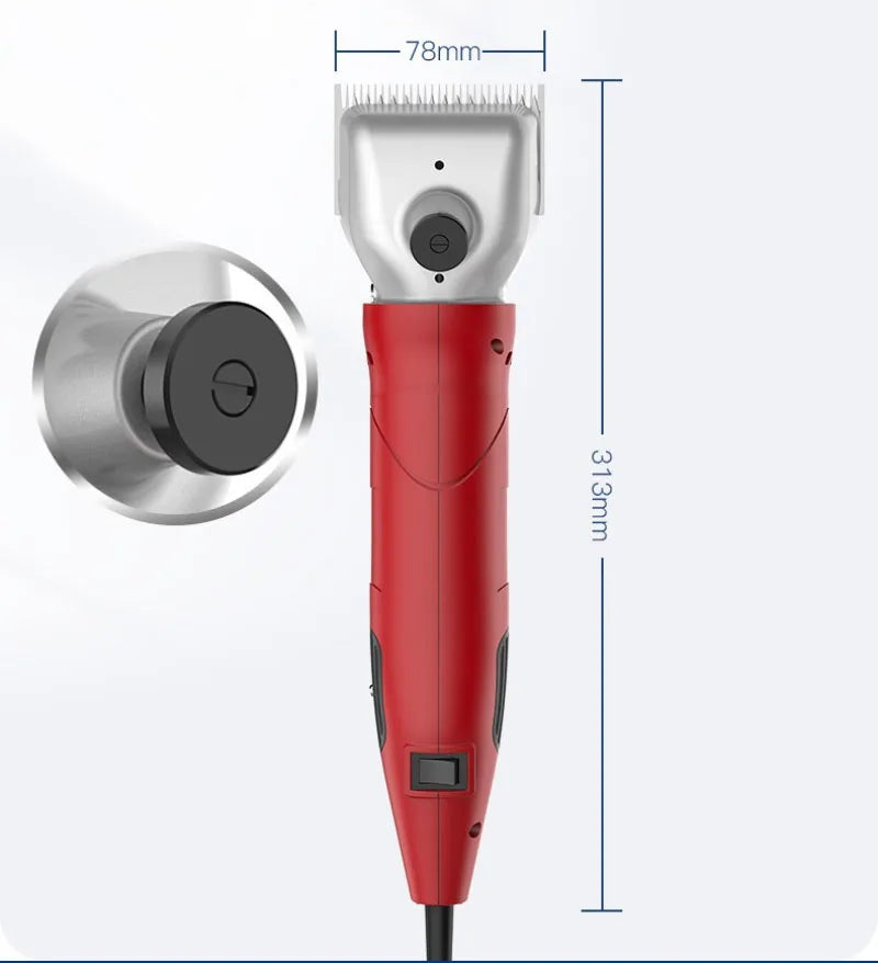 Electric Horse Hair Shearing Machine Special Hair Cleaning High-power Wool Scissors Waterproof Adjustable Wear-resistant Tools
