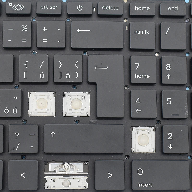 Replacement Keycaps Scissor Clip Hinge For HP ZBook Firefly 15 G8 15 G7 key caps Keyboard Keychain
