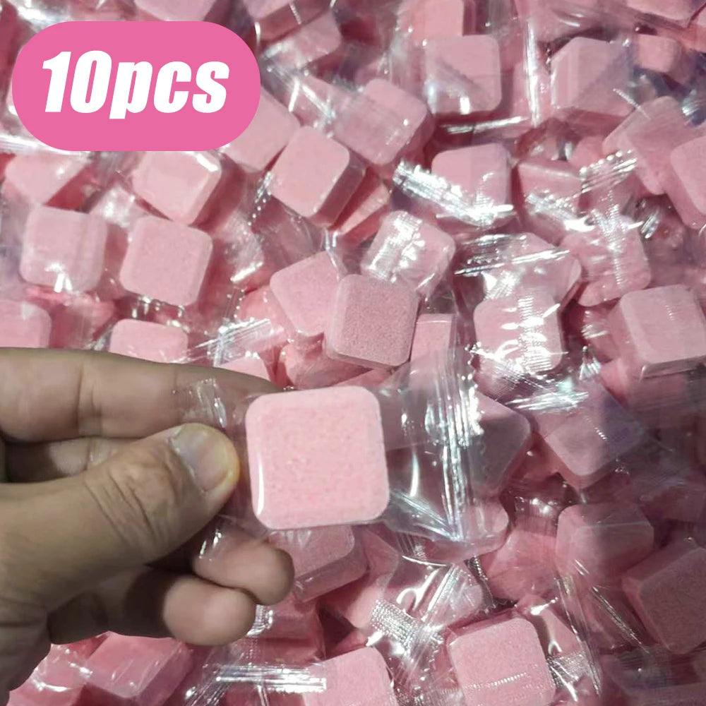3-20Pcs Toilets Cleaning Effervescent Tablet Toilet Cleaner Deodorant Remover Urine Stain Yellow Dirt Home Batnroom Cleaning