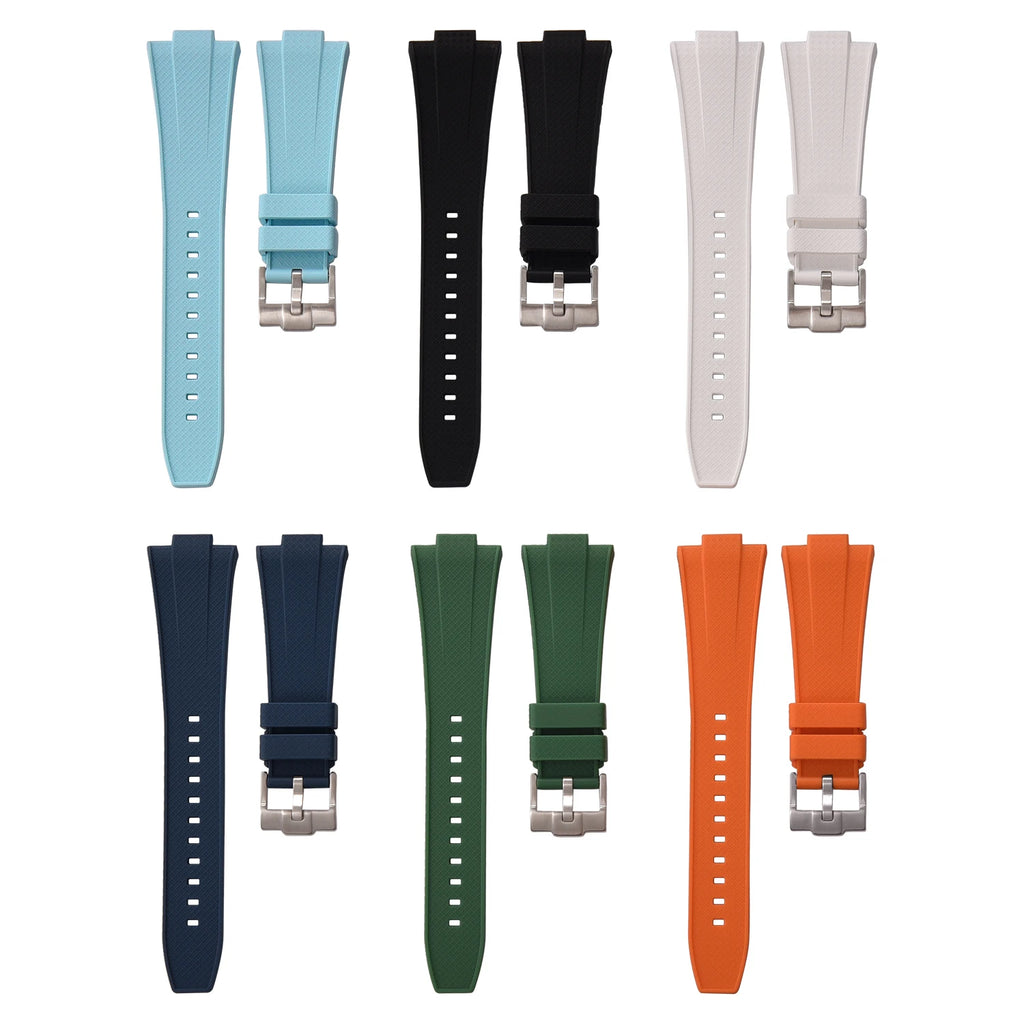 12mm Quick Release Silicone Strap For Tissot PRX T137.407/T137.410 Super Player 40mm Men Convex Rubber Durable Belts Watch Bands